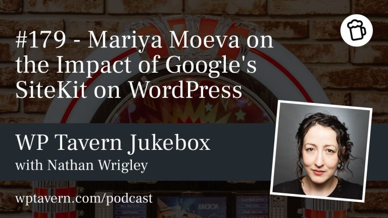 Mariya Moeva on Google Site Kit for WordPress